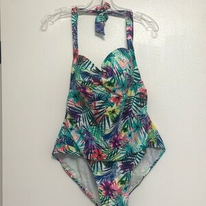 Halter bathing suit